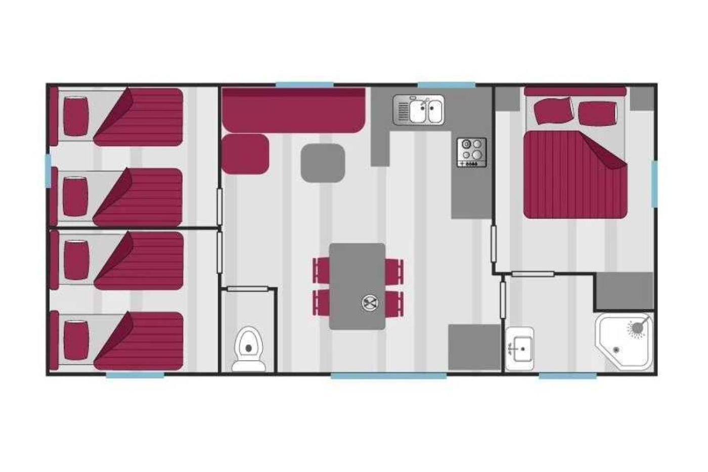 Camping 5 Etoiles - Piscine - Eeceff เลอบูร์-เดอัวซ็อง ภายนอก รูปภาพ